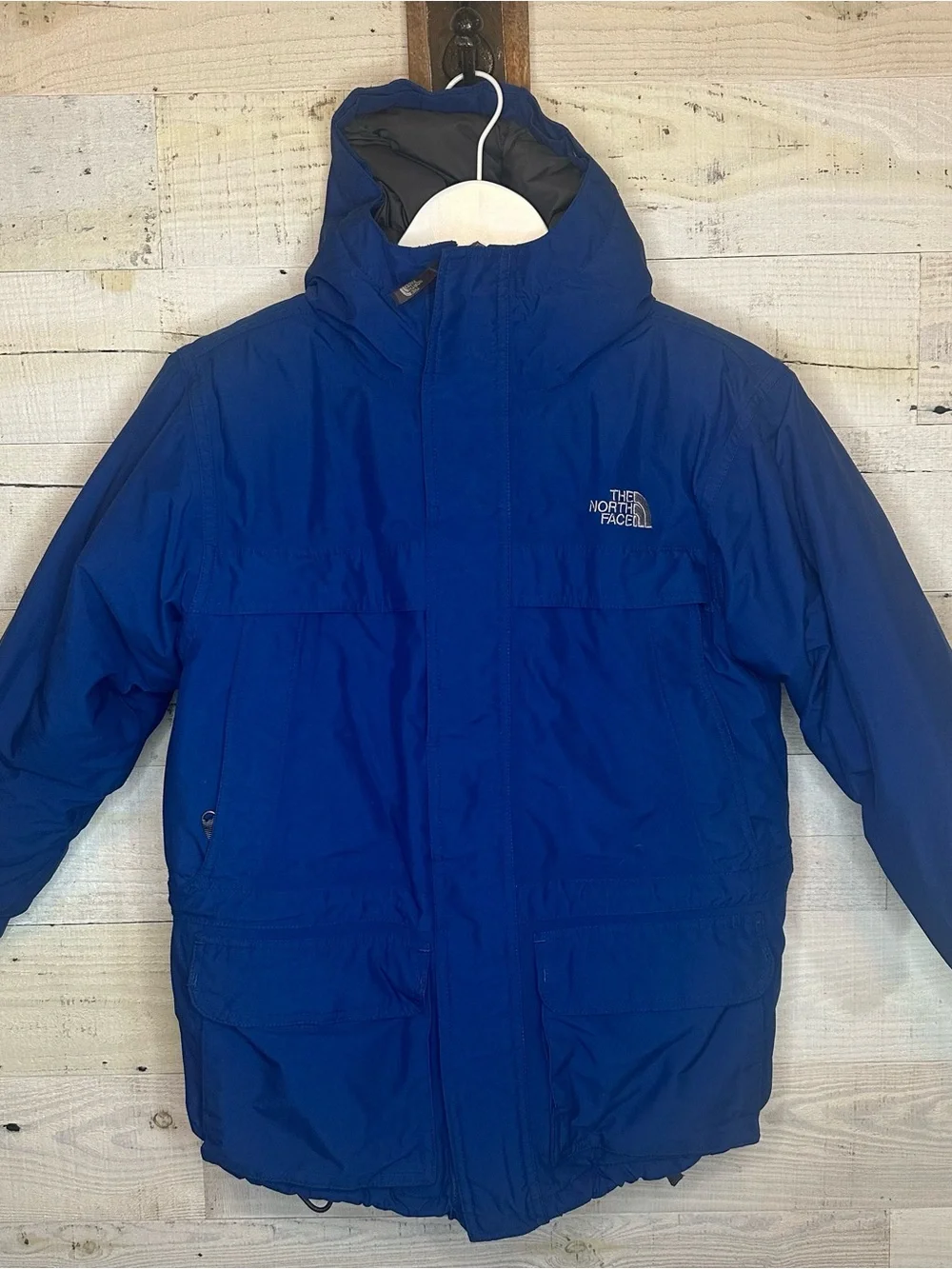 The North Face Down Parka  Blue Youth boys medium